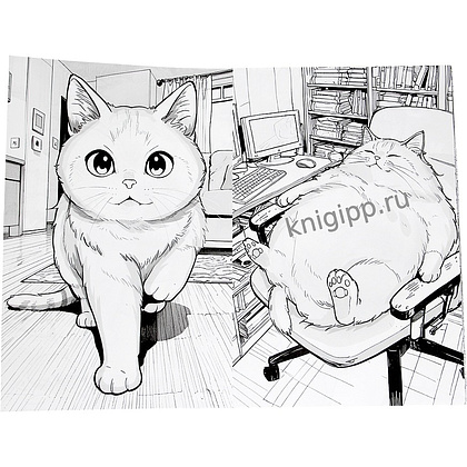 Раскраска "3D РАСКРАСКА. Котики" - 3
