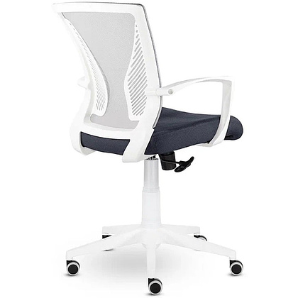 Кресло для персонала UTFC Энжел СН-800 "TW-72/E72-K", ткань, сетка, пластик, темно-серый - 3