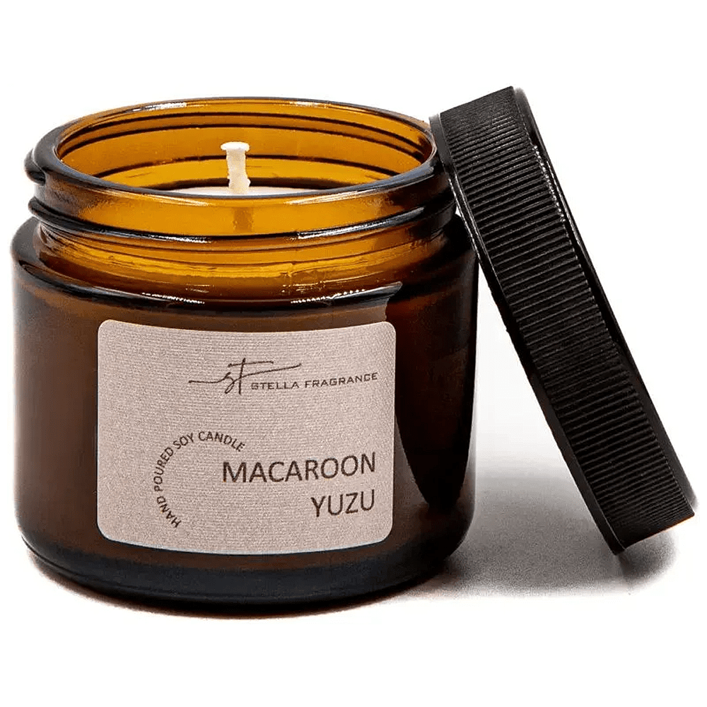 Свеча декоративная "Stella Fragrance. Macaroon Yuzu", 50 гр.