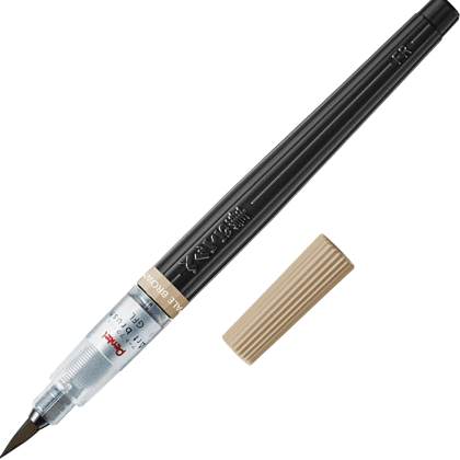 Кисть "Color Brush", светло-коричневый, блистер