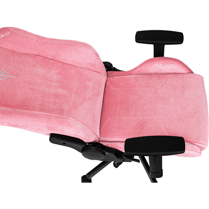Кресло игровое Knight N1 Fabric ткань, розовый - 6