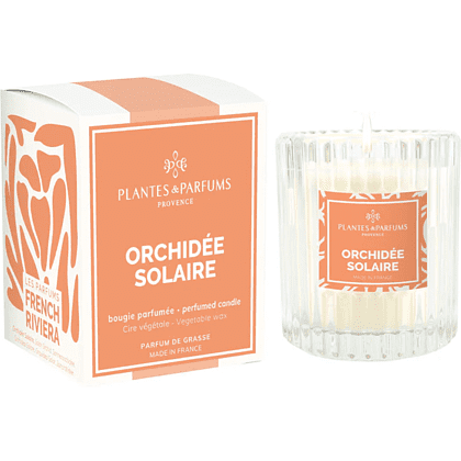 Свеча ароматическая PLANTES&PARFUMS "Orchidée Solaire", 180 гр., подарочная упаковка - 2