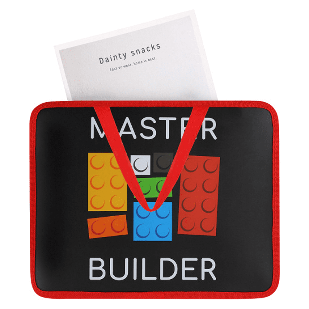 Папка для тетрадей "Master builder", 26х33 см, черный, красный - 3