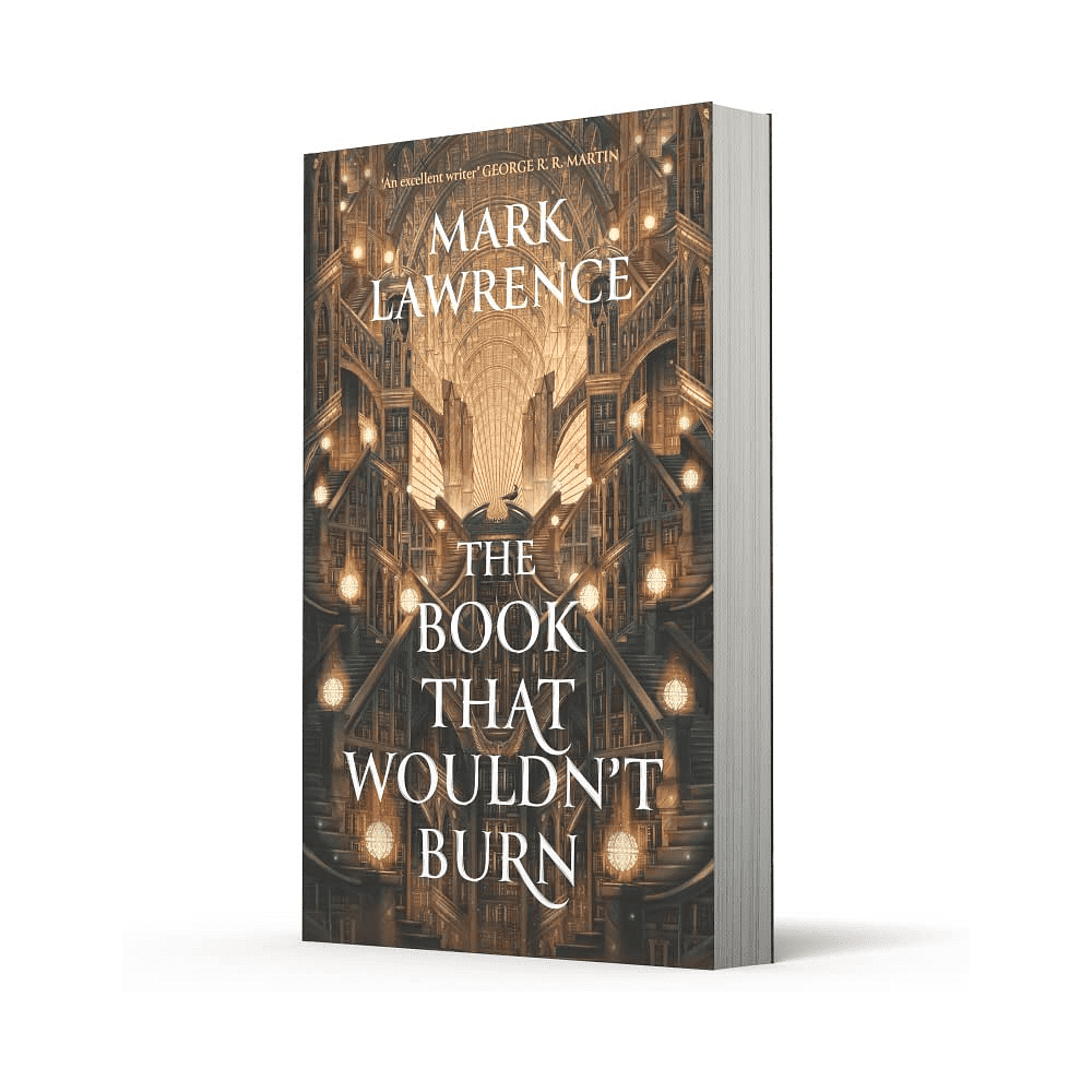 Книга на английском языке "The Book That Wouldn`t Burn", Lawrence M. - 2