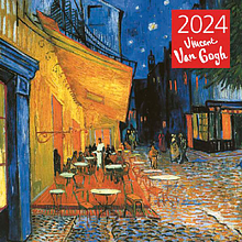 Календарь настенный перекидной "Винсент Ван Гог. Ночная терраса кафе" на 2024 год