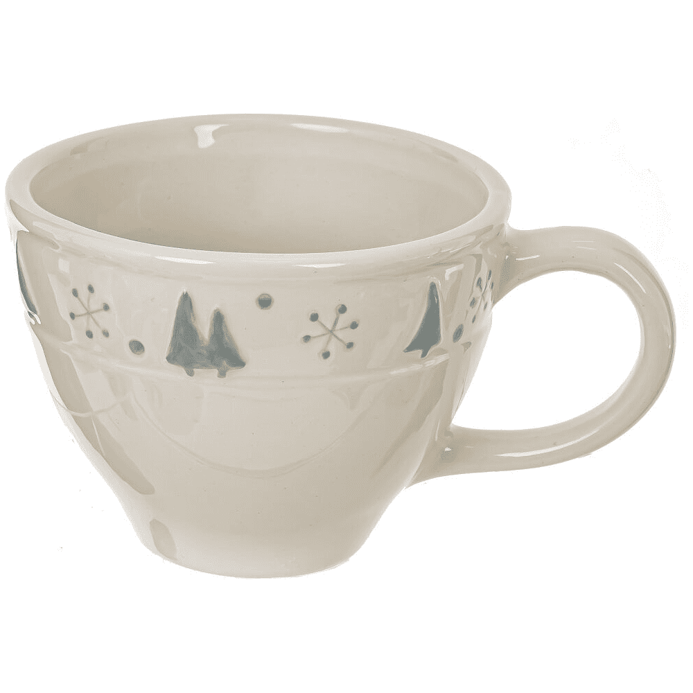 Чашка с блюдцем "Белый медведь", керамика, 245 мл, белый - 2