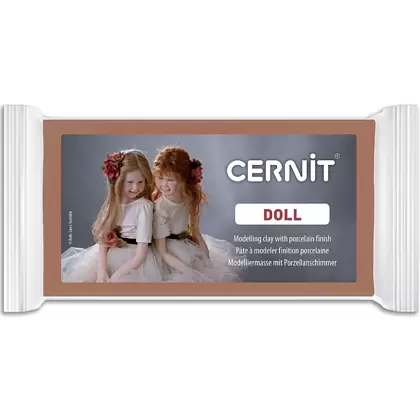 Полимерная глина "Cernit DOLL", 500 г, карамель