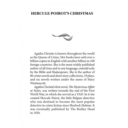 Книга на английском языке "Рождество Эркюля Пуаро. Hercule Poirot's Christmas", Агата Кристи - 2