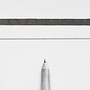 Ручка гелевая "Gelly Roll Basic", 0.5 мм, прозрачный, стерж. черный - 2