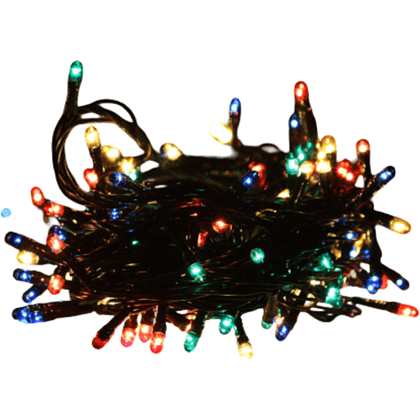 Гирлянда электрическая LED "Нить", 9 м, мультиколор