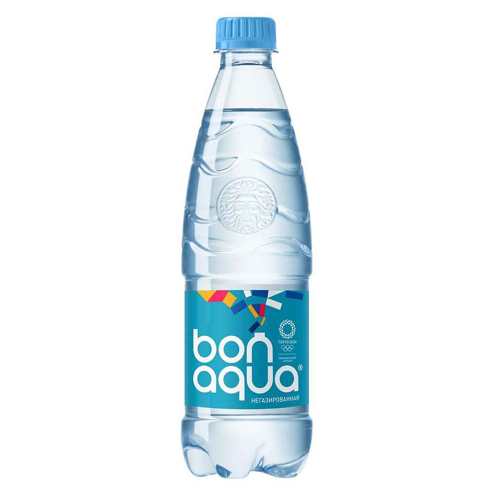 Вода питьевая "Bonaqua", негазированная, 0.5 л