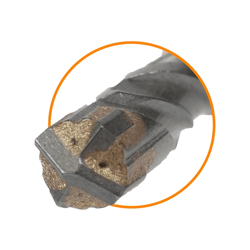 Бур по бетону Deli YS EDH-YCZ16010-E1, 10 x 160 мм, X-Tip, SDS-PLUS - 7 Бур по бетону Deli YS EDH-YCZ16010-E1, 10 x 160 мм, X-Tip, SDS-PLUS - 7