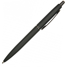 Ручка шариковая автоматическая "San Remo", 1.0 мм, черный, серебристый, стерж. синий