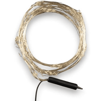 Гирлянда электрическая LED "Нить. Хвост Роса", 2 м, тепло-белый