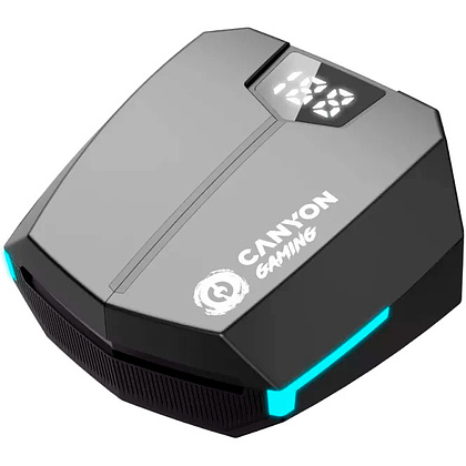 Наушники беспроводные "CANYON CND-GTWS2B" Gaming Black, черные - 3