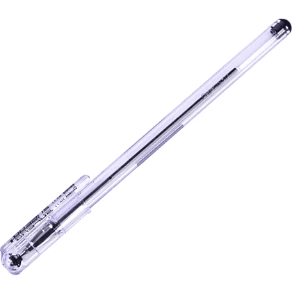 Ручка шариковая "ВК 77", 0.7 мм, прозрачный, стерж. черный