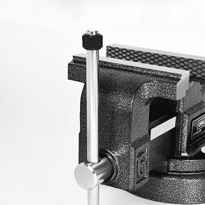 Тиски стальные Deli YS EDL2905Z, поворотные, с наковальней, 5"-125 мм - 6