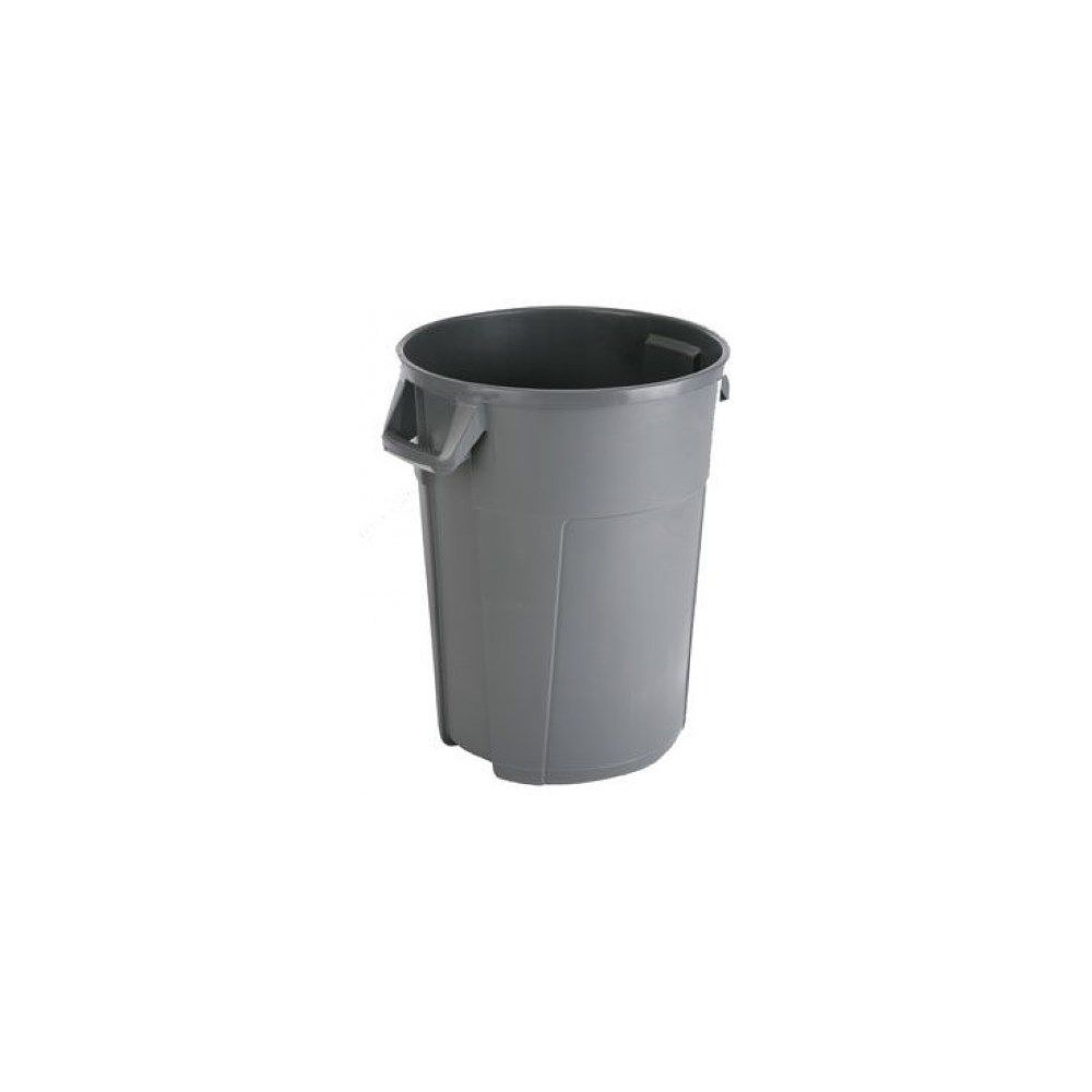 Контейнер пластиковый для мусора Vileda "Титан", 85л, серый