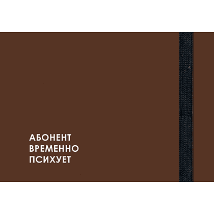 Еженедельник недатированный "Creator. Not available", А6, 64 листа, коричневый - 3