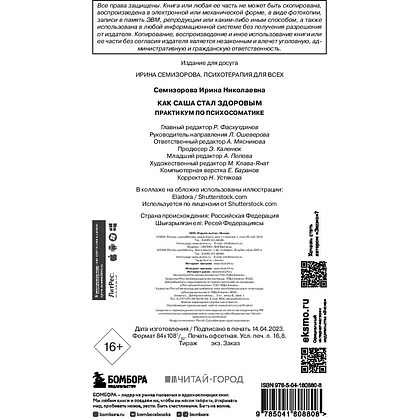 Книга "Как Саша стал здоровым. Практикум по психосоматике", Ирина Семизорова - 2
