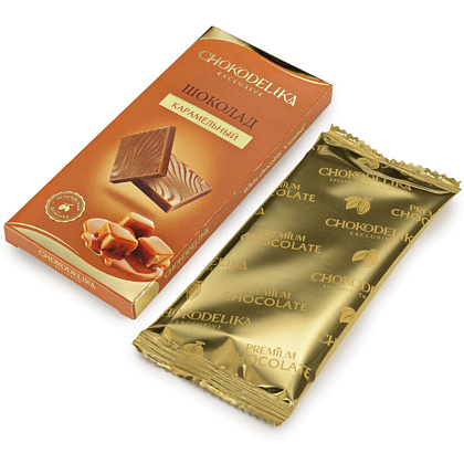 Шоколад белый "Карамельный", 25 гр. - 3