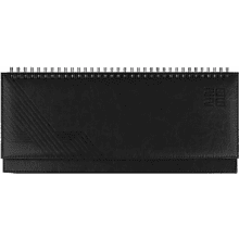 Планинг датированный "Сафир", 310х130 мм, 64 листа, черный, 2026