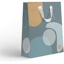 Пакет бумажный подарочный "Dune", 18x22.7x10 см, ассорти