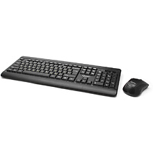 Комплект "Gembird KBS-8001": клавиатура и мышь, черный