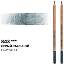 Карандаш акварельный "Белые ночи", 843, серый стальной