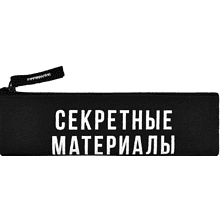 Пенал "Секретные материалы" 1 отделение