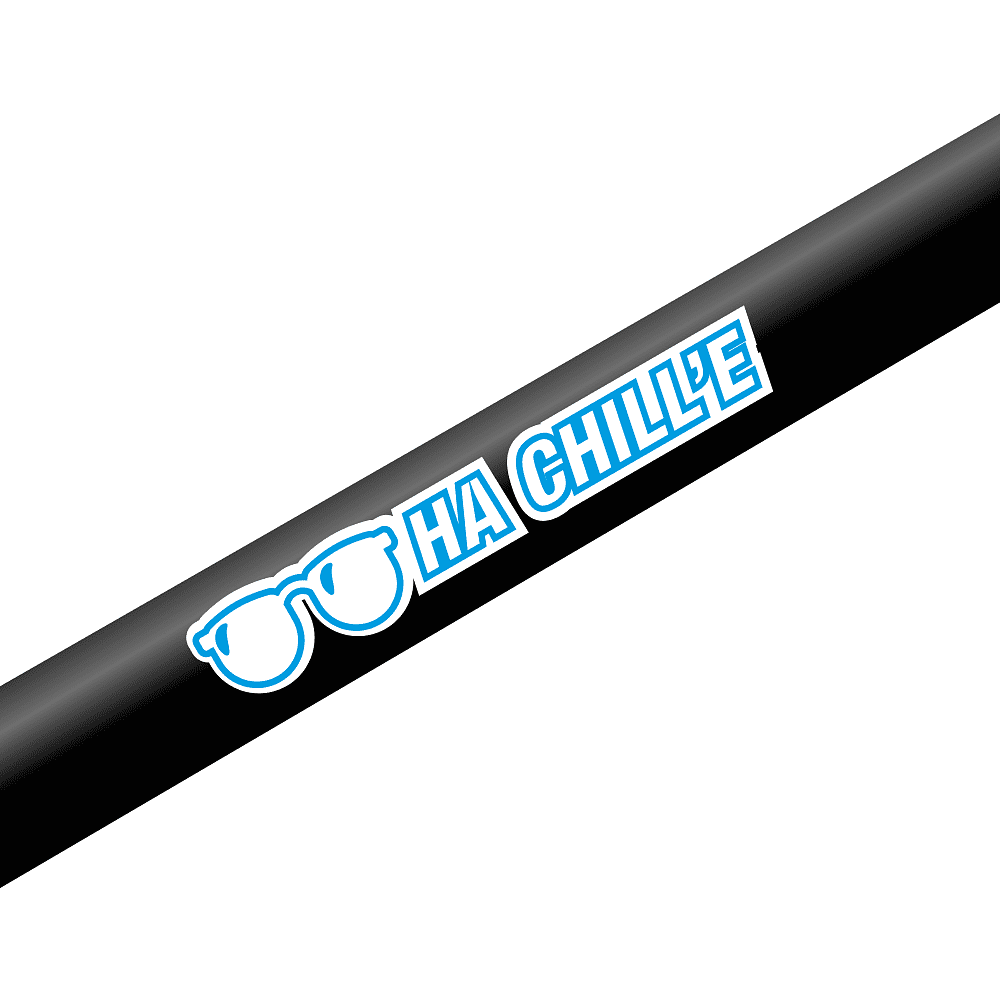 Набор ручек шариковых автоматических "На chill'е", 1.0 мм, черный, стерж. синий, 5 шт - 8