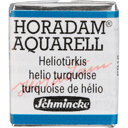 Краски акварельные "Schmincke Horadam", 475 бирюзовый, полукювета