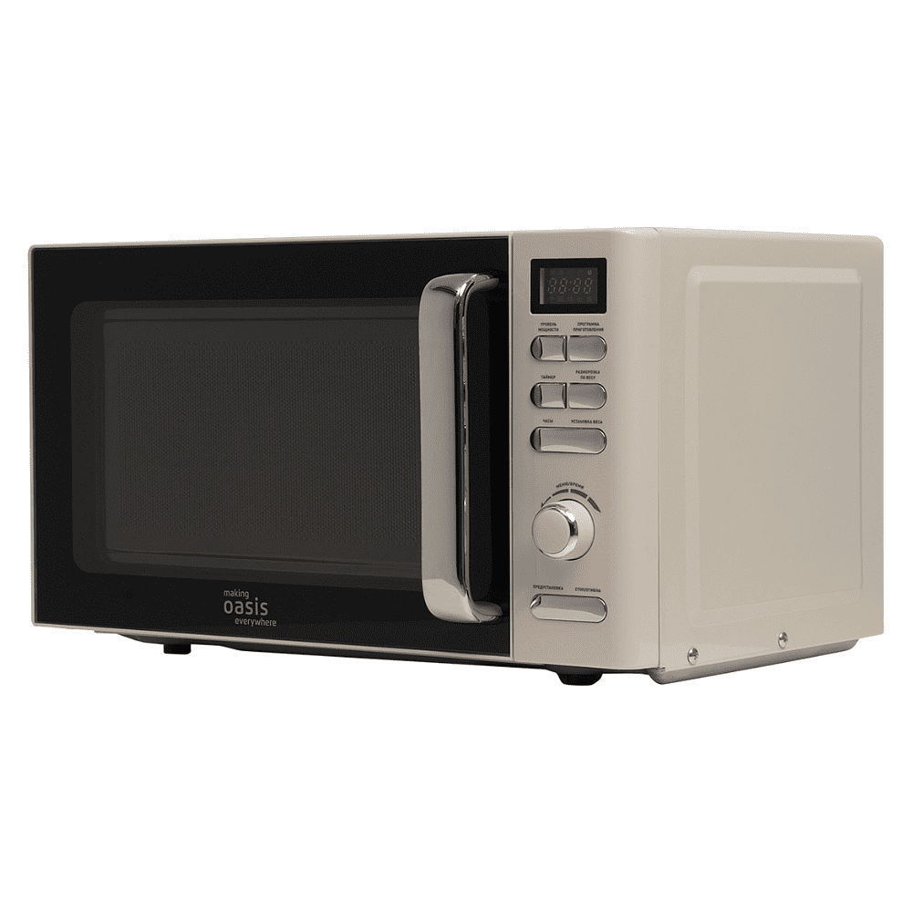 Электропечь СВЧ Oasis MW-80EI, золотой - 2