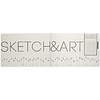 Скетчбук "Sketch&Art. Horizont", 21x14 см, 200 г/м2, 48 листов, черный - 5