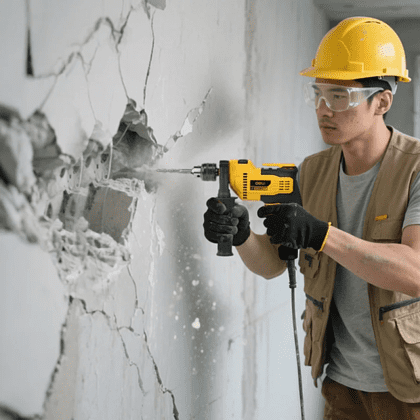 Бур по бетону Deli YS EDH-YCZ16008-E1, 8 x 160 мм, X-Tip, SDS-PLUS - 11 Бур по бетону Deli YS EDH-YCZ16008-E1, 8 x 160 мм, X-Tip, SDS-PLUS - 11