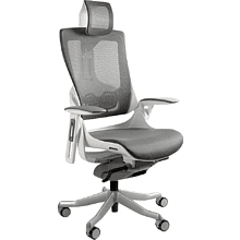 Кресло для руководителя "Unique Wau 2 White Network", серый