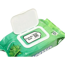 Влажная туалетная бумага "Senso" Алоэ и молочная кислота, 72 шт/упак.