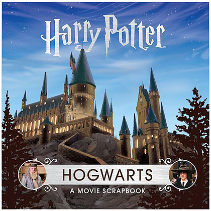 Книга на английском языке "Harry Potter - Hogwarts. A Movie Scrapbook" Illustr.