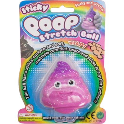 Антистресс "Poo", розовый - 2