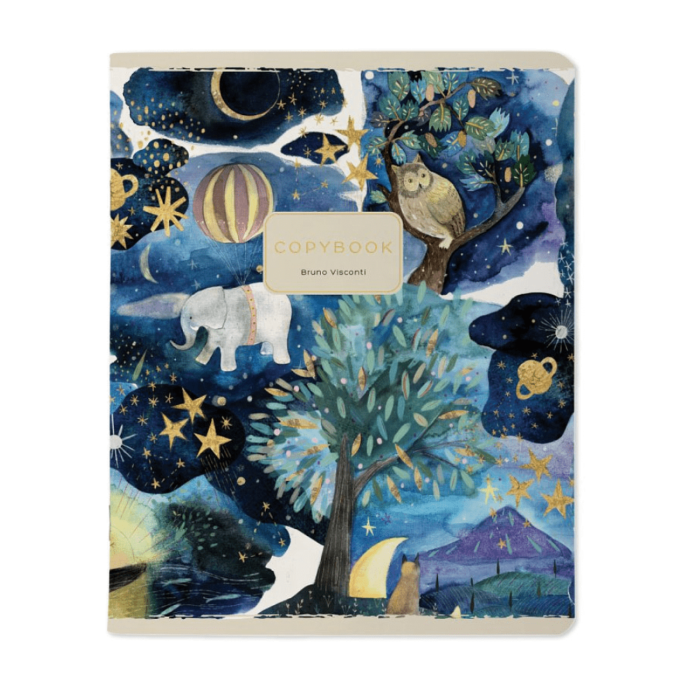 Тетрадь "Fauna", A5, 48 листов, клетка, скоба сбоку, ассорти - 6