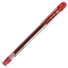 Ручка гелевая "My-Gel Standard", 0.5 мм, прозрачный, стерж. красный