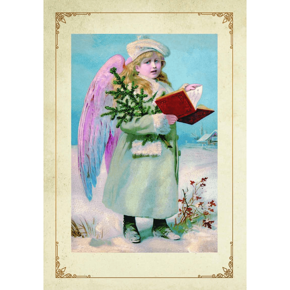 Книга "Рождественское чудо: Семь лучших историй о Рождестве в старинных открытках", Чарльз Диккенс, Николай Гоголь, Эрнст Теодор Амадей Гофман - 2