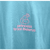 Футболка унисекс «Vienna. Princess from Belarus», пыльно-бирюзовый, размер S - 3