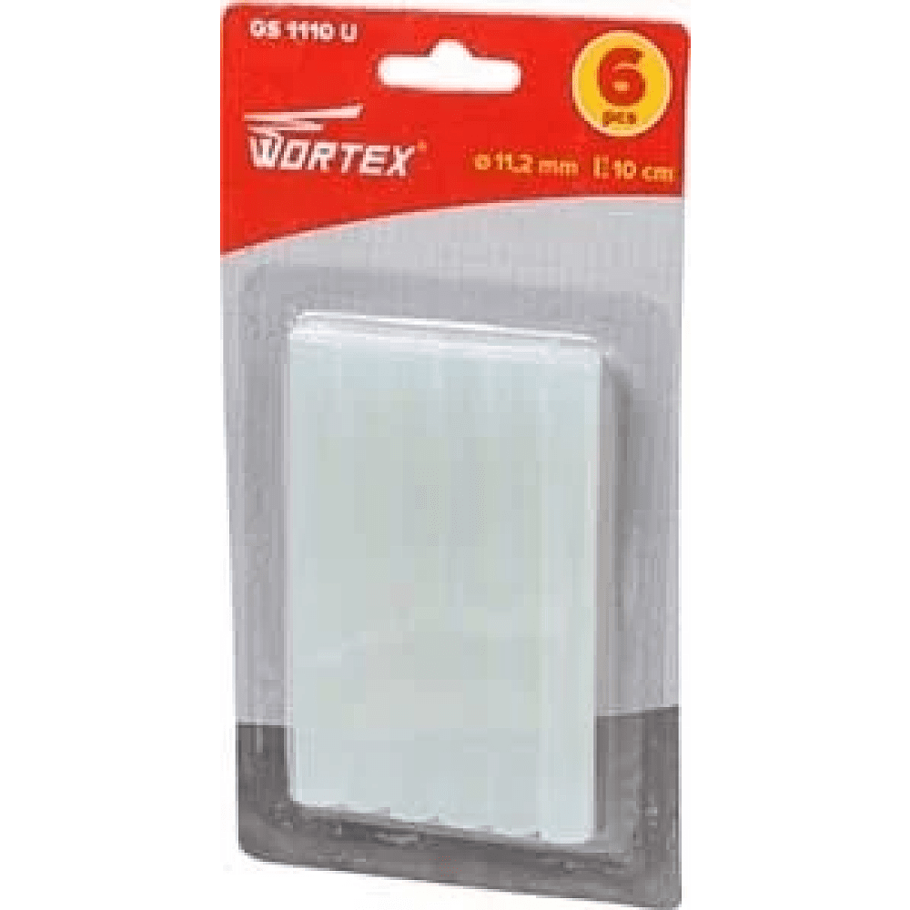 Стержни клеевые WORTEX GS1110 U, 11.2х100 мм, 6 шт/упак