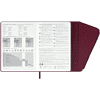Ежедневник недатированный "Спилок Делавэ", А5, 320 страниц, бордовый - 5