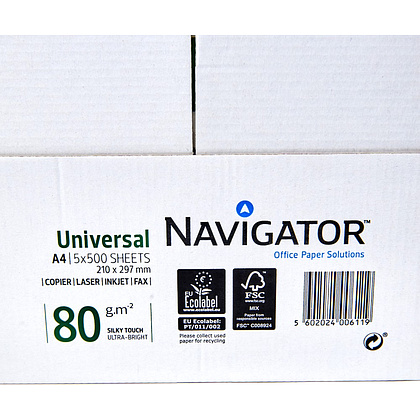 Бумага "Navigator Universal", A4, 500 листов, 80 г/м2 - 8