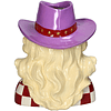Ваза "Cowgirl", разноцветный - 4