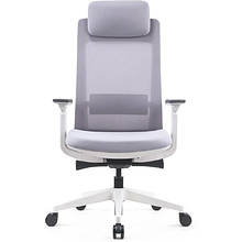 Кресло компьютерное SitZone E-VL002A-BS, сетка, ткань, пластик, серый