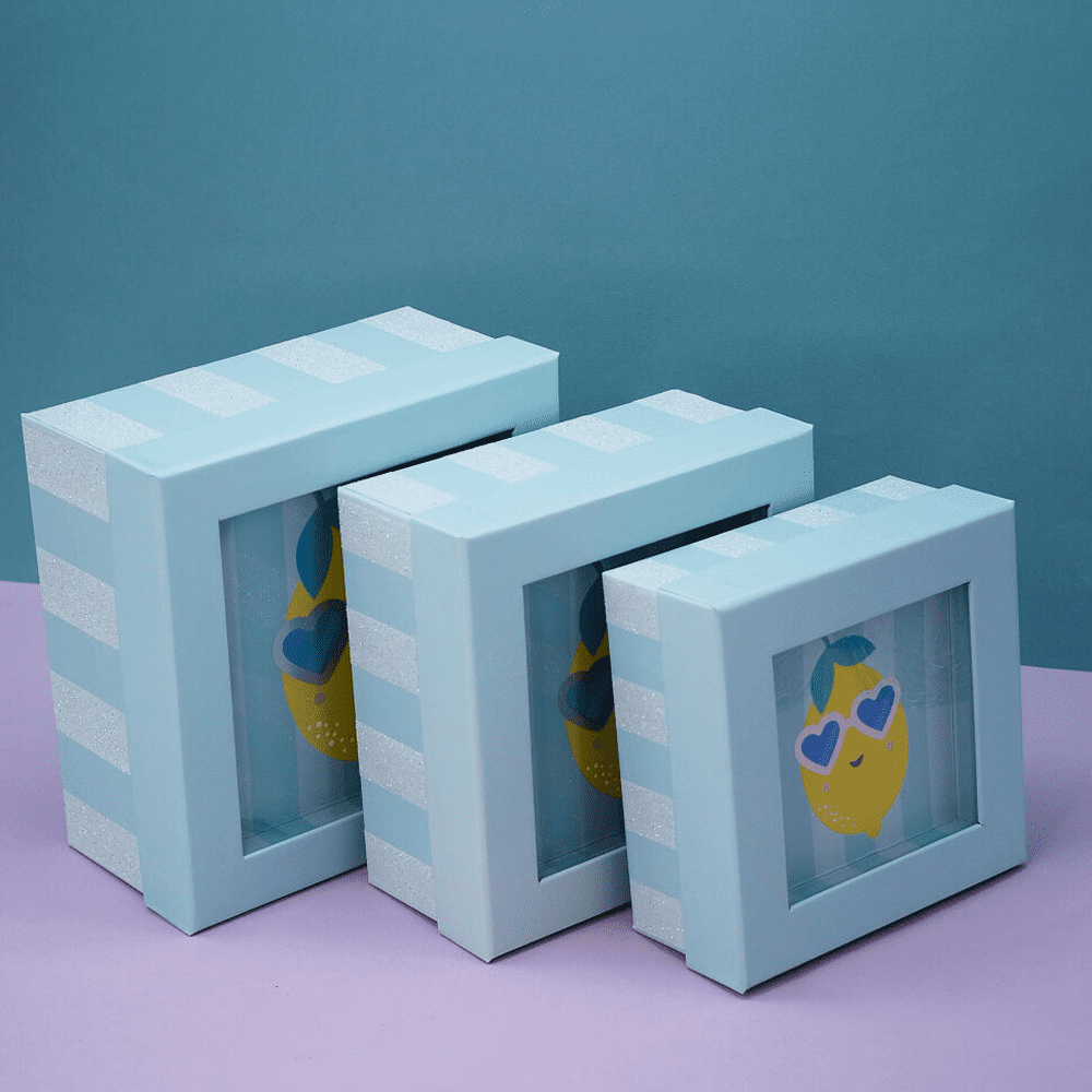 Коробка подарочная "Lemon glass", 19х19х9.5 см - 5