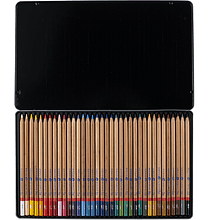 Цветные карандаши "Мастер-Класс", в жестяном пенале, 36 цветов